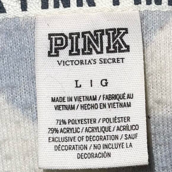 Victoria's Secret PINK Pullover Sherpa Oversized Boyfriend Sweater Size Large - Picture 7 of 7